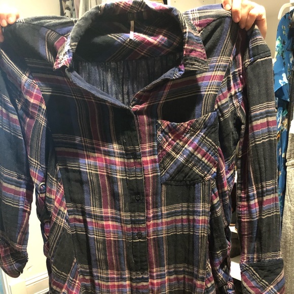 Free People Tops - Free people flannel